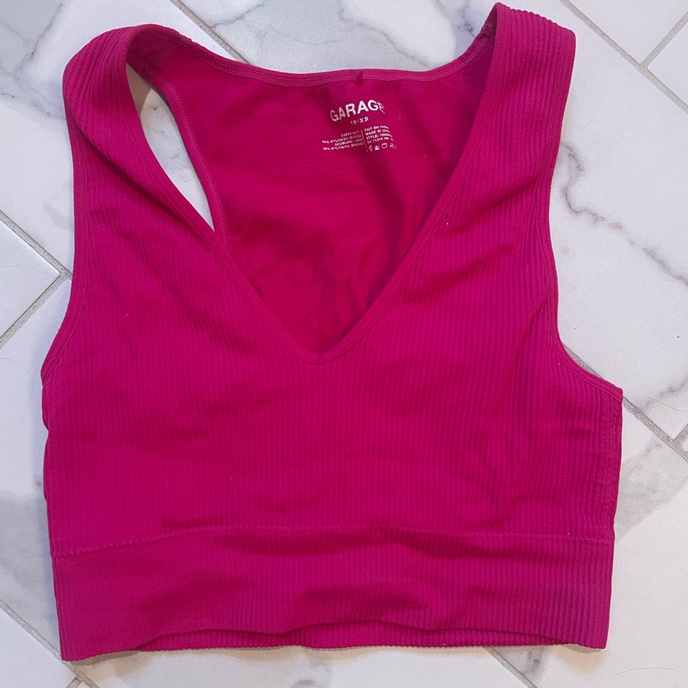 Garage Pink Top